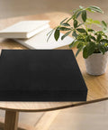 4 Pack High Resilience Polyurethane Foam Inserts For Packing Cushions And Tool Boxes Black Deformation Resistant Foam Inserts on table