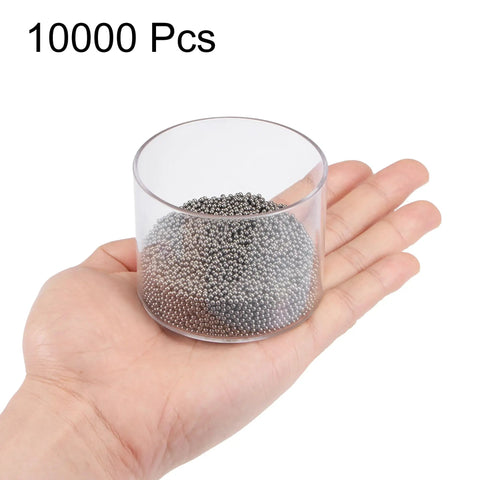 Sick Precision 2Mm Carbon Steel Ball Bearings G1000 Grade Miniature Round Balls in a hand-held container of 10000 pcs.