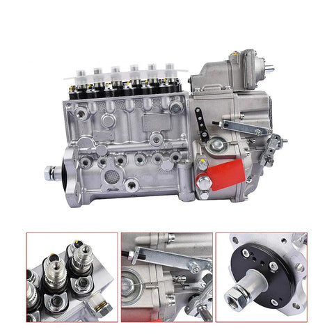 Heavy Duty Fuel Injection Pump For Dodge Cummins 5.9L Diesel 12V 1996 Through 1998 direct fit replacement side view