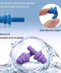 Assorted Color Silicone Ear Plugs Set 24 Pairs Soft Waterproof Reusable Noise Reduction For Sleeping Snoring Swimming Travel And Concerts