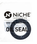 Top Shelf Nitrile Rubber Oil Seal Tc Double Lip Ball Bearing Swap Part For Engines And Drive Trains Hefty Build 41Mm X 62Mm X 8Mm Black Finish in packaging.