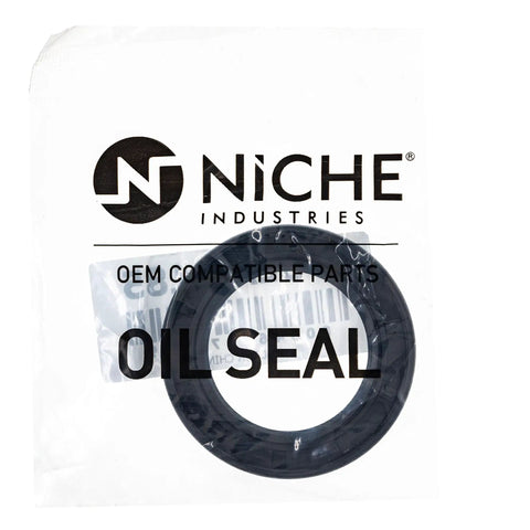 Top Shelf Nitrile Rubber Oil Seal Tc Double Lip Ball Bearing Swap Part For Engines And Drive Trains Hefty Build 41Mm X 62Mm X 8Mm Black Finish in packaging.