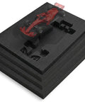 Kickass Heavy Duty Black Polyurethane Foam Padding Inserts 16 By 12 By 1 Inch Soft Cuttable Cushion Sheets for toolboxes with vehicle cutouts.