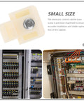 30 Piece Nylon Base Mounting Screws For Control Cabinets Panel Surfaces Rock Solid Flanged Fastener Hardware Kit in electronic control cabinet.
