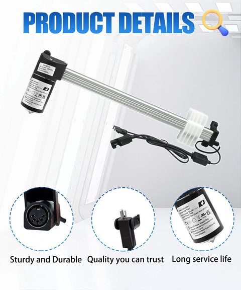 Legit Premium Linear Actuator Motor Replacement For Your Daily Ride Recliner Couch With A Rock Solid Two Pin Connector and butter smooth operation.