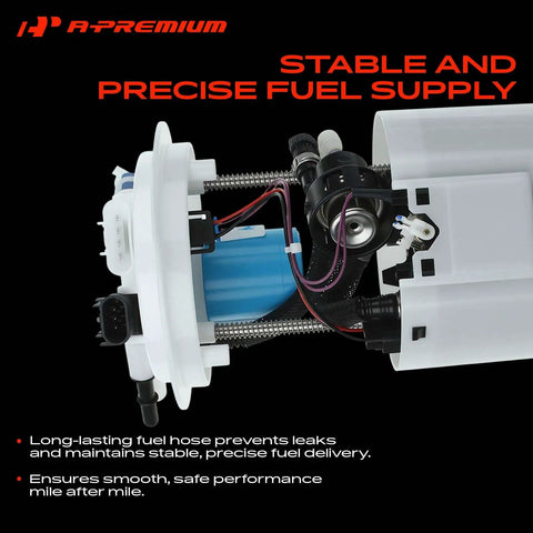 Rad Electric Fuel Pump Module With Built In Pressure Sensor, showing internal components for precise fuel delivery, compatible with Chevy HHR.