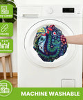 Machine washing paisley Fitted Spandex Tablecloth For 6 Foot Rectangle Tables With Elastic Edge, washable focus