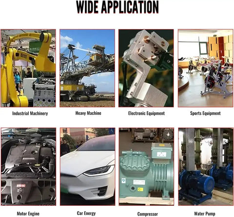 Wide application of Heavy Duty Rubber Vibration Isolators To Beat The Rattle On Your Rig For Generators And Pumps With M5 Stud Mounts For Smooth Engine Operation And 15 X 20mm Cushioning Setup.