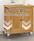 Wooden cabinet with 2 Inch L Shaped Side Mount Caster Wheels Set Of 4 With 360 Degree Swivel Ball Bearings Silent TPR Rubber Casters for furniture