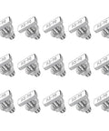 Heavy Workhorse 304 Stainless Steel Hammer Head T Bolts M8x20 With Flange Nuts Pack Of 15 showing rounded T bolts design.