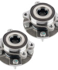 Heavy Duty 2 Pack Front Wheel Hub Bearing Assembly 5 Lug With Abs featuring metal construction and 5-lug design for Toyota vehicles.