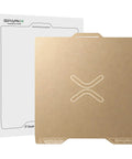 Heavy Duty Flexible Pei Build Plate For 3D Printers Slick Dual Sided Textured Steel Sheet 265X300Mm with matte finish.