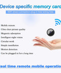 Hand holding Ultra Compact 0.9 Inch Hidden Camera With 4K HD Video, Night Vision, Motion Detection, Audio, Wifi Nanny Cam