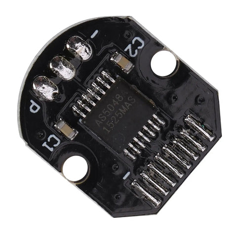 Two Pack 14 Bit Magnetic Encoder Module With 360 Degree Absolute Angle Measurement And PWM Output For Precise Rotational Sensing