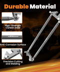 Parallel 4 Link Suspension Kit For Hot Rods And Rat Rods Weld On 24 Inch steel bars with heavy duty heim joints shown