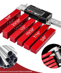 Pro Grade Setup Blocks Height Gauge Set With 15 Solid Aluminum Router Table Fence Bars For Woodworking Boss Level Accuracy