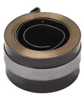 Two Pack Drill Press Return Spring For Quill Coil Replacement, Durable Metal Spring Steel, Chrome Finish, coiled view