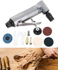 Hard As Nails Right Angle Air Die Grinder With 0.3 Hp Motor And Twenty Thousand Rpm Variable Speed Control For Seamless Metal Polish And Auto Body Grind Jobs and accessories.