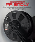 Straight Up Orange PLA 3D Printer Filament 1.75 Millimeter Diameter One Kilogram Spool on display for easy usage.