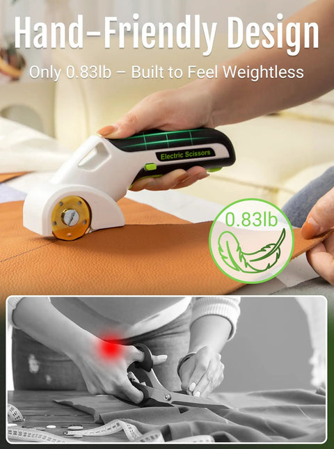 Upgrade Your Move With This High Performance Electric Cardboard Cutter Featuring Titanium Coated SkS7 Blade For Razor Sharp Cuts And Long Lasting Durability Makes Tearing Tape A Thing Of The Past In This 4V Cordless Box Cutter Perfect For Everyday Tasks. Electric scissors used to cut leather with hand-friendly design.