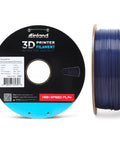 Top Shelf Fast Printing 3D Printing Filament PLA Plus 1.75mm Pro Grade High Speed Material For Killer Precision One Kilogram Heavy Duty Cardboard Spool Smooth Sailing Results In Stunning Dark Blue on a cardboard spool.