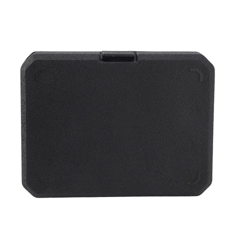 Black carrying case for Knockout Precision Digital Force Gauge with textured surface and secure closure.