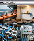 Three Eighths Inch JIC Male To Three Eighths Inch NPT Male Hydraulic Fitting Carbon Steel SAE 37 Degree Flare applications