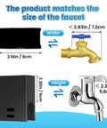 Water Spigot Lock With Adjustable Design Tough Universal Fit For All Standard Hose Bibs No Tools Required Easy Install