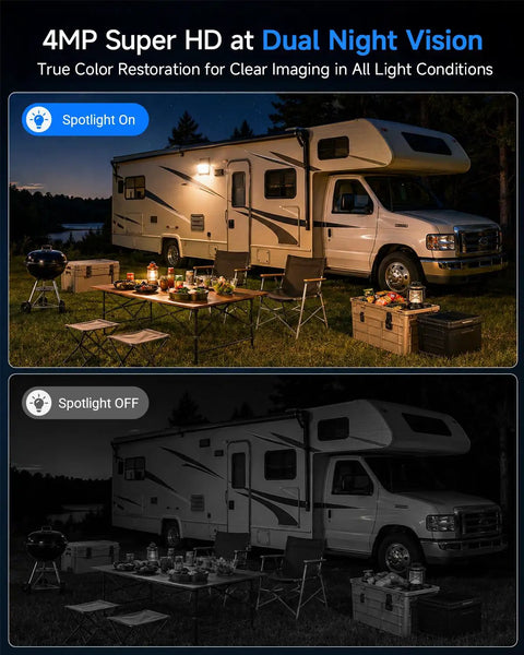 Solar Powered Cellular Security Camera With Dual Wifi And 4G LTE Connectivity For Wireless Outdoor Surveillance Featuring No Fuss Installation And Holds Its Ground Anywhere in bright and dark settings.