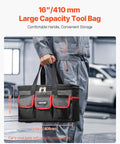 Professional Grade 50 Piece Insulated Screwdriver Set Badass Electrician Tools 1000V VDE Rated Magnetic Tips T Handle Hex Wrench Top Shelf Rig For Real Tradesmen And DIY Crews in 16 inch tool bag
