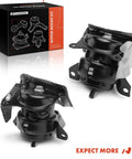 Front Left And Right Engine Mount Kit For Chevrolet Silverado 1500 Tahoe Suburban GMC Sierra 1500 Yukon XL Cadillac Escalade 2014-2020 Bolt Right Up Easy Install Replacement 84175583
