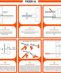 Installation guide for Drop Dead Gorgeous Slick Gold Cabinet Handles With 4 Inch Spacing Brushed Square Pulls for kitchen and bath.