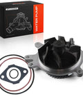 Heavy Duty Engine Water Pump Compatible With Chevy Silverado 2500 3500 HD And Gmc Sierra V8 6.6L Turbo Diesel with gasket and box