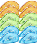 12 Pack Double Sided Tape Roller For Scrapbooking And Crafts, Permanent Adhesive Dispenser, colorful assortment, 0.3x315 in