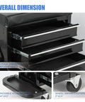 Heavy Duty 3 Drawer Tool Chest Rolling Mechanic Seat With Smooth Roll Tool Trays ultimate two in one shop stool dimensions including drawers and casters.