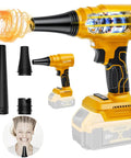 Beast Cordless Leaf And Dust Blower With 20V Battery Brushless High Speed Motor Delivers Up To 30000 RPM And Jets Air At 37 Meters Per Second