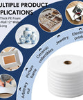 Real Deal EPE Foam Roll 12 By 131 Ft Thick Protective Cushioning Material for packing jewelry and fragile items.