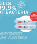 Go To Alcohol Free Medical Grade Disinfecting Wipes Pack Of 2 With 160 Count And Extra Large Sheets For Multiple Surface Cleaning Sanitizer