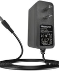 Durable Top Shelf Replacement Power Adapter Charger For Moultrie Mobile Edge And Solar X Pro Cellular Trail Cameras, black wall charger with cord.