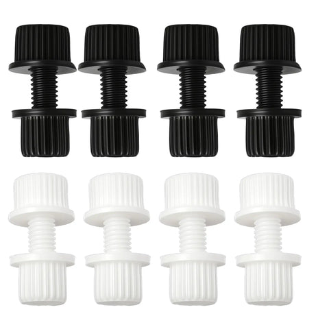 Durable Nylon License Plate Screws Bolts Nuts Kit For Motorcycle And Bike Frame No Tools Needed Quick And Easy Install