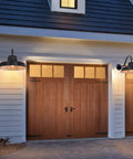 Outdoor Gooseneck Barn Light Fixture With 14 Inch Extension Arm For Farmhouse Exterior Garage Or Warehouse Porch Matte Black Finish