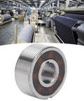 Two Pack CSK8PP One Way Sprag Clutch Bearing 8X22X9MM Shop Grade in a textile manufacturing setting, showing interior detail.