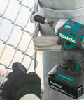 Using Three Piece Impact Ready Two Inch Square Socket Adapter Set Built Tough For High Torque Drivers And Drills With Retention Ball