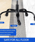 Heavy Duty Office Chair Base Replacement Bundle With 352 Lb Capacity, smooth all floor rolling, swivel base with casters