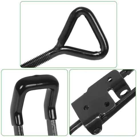 Four Pack Adjustable Toggle Heavy Duty Latch Clamps 360 Lbs Capacity Lockable Quick Release Metal Draw Latches, detail view