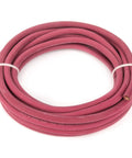 Coiled 2 Gauge Premium Extra Flexible Welding Cable 600 Volt Red 15 Feet Made in USA Sunlight Resistant Water Resistant