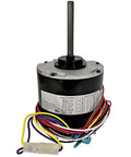 Heavy Duty Single Phase PSC Condenser Fan Motor And Furnace Blower Replacement For Commercial And Residential HVAC Units 1/3 1/6 HP 825 RPM showing wiring and connection diagram.