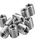 Top Notch Pocreation 10 Piece Inner Thread Inserts Kit Made From Heavy Duty 303 Stainless Steel For Fast And Reliable Hole Repair Tools That Get The Job Done Right Every Single Time Without Any Hassle. 10-piece 303 stainless steel thread inserts for hole repair
