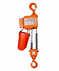 1 Ton Electric Chain Hoist With 20 Ft Lift Height, 2200 Lb Capacity, G80 Chain, M3 H2 Duty Rating, 110V 120V suspended