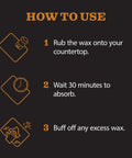 Step-by-step guide for Natural Stone Daily Cleaner And Wax Care Kit For Soapstone Slate And Concrete Surfaces All In One Pro Grade Spray And Wax